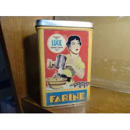 BOITE FARINE DE LUCIE 10.90CM X7.40CM X16CM
