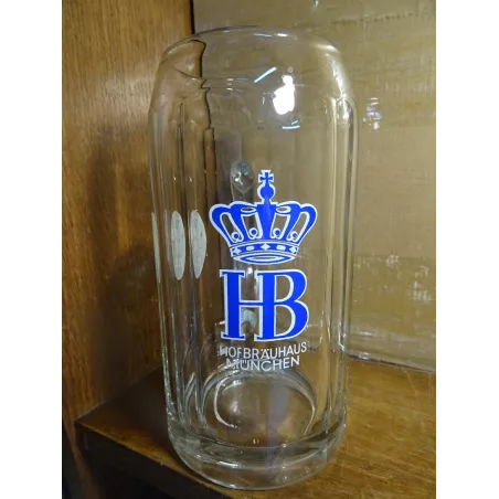 CHOPE HB HOFBRAUHAUS MUNCHEN 1 LITRE  HT 20CM