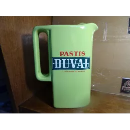 PICHET  PASTIS DUVAL  EN CERAMIQUE  1.250L  HT 22.50CM
