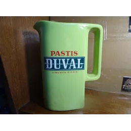PICHET  PASTIS DUVAL  EN CERAMIQUE  1.250L  HT 22.50CM