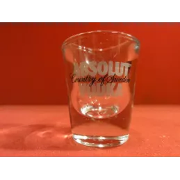 6 VERRES VODKA ABSOLUT  SHOOTER