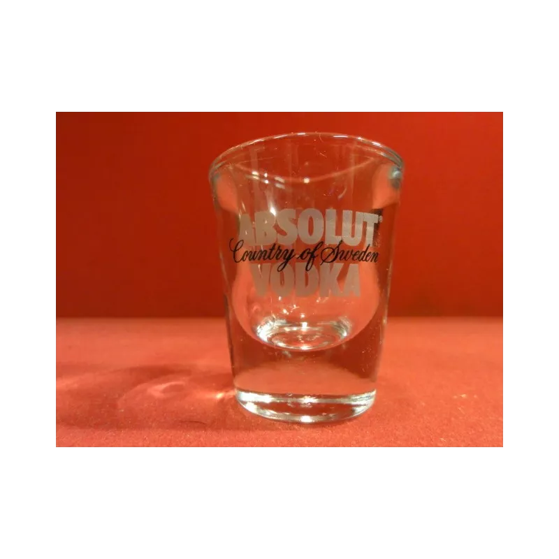 6 VERRES VODKA ABSOLUT  SHOOTER