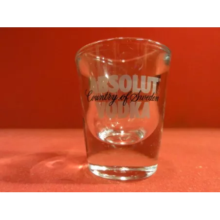 6 VERRES VODKA ABSOLUT  SHOOTER