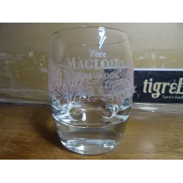 6 VERRES PERE MAGLOIRE  CALVADOS 17CL HT 9CM