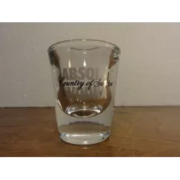 6 VERRES VODKA ABSOLUT  SHOOTER