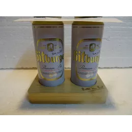 BOITE BITBURGER  SEL + POIVRE HT 11.50CM