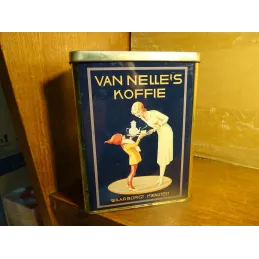 BOITE  VAN  NELLE'S KOFFIE 12.30CM X8CM HT 15.40CM