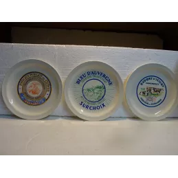 6 ASSIETTES  A FROMAGE  DIAMETRE 20CM