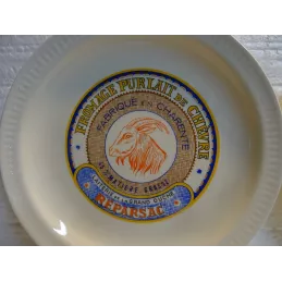 6 ASSIETTES  A FROMAGE  DIAMETRE 20CM