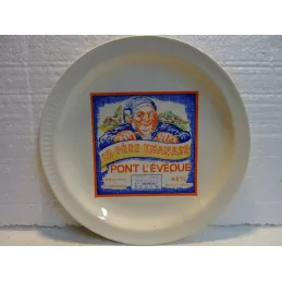 6 ASSIETTES  A FROMAGE  DIAMETRE 20CM