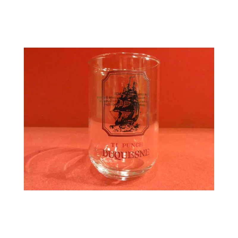 6 VERRES RHUM DUQUESNE