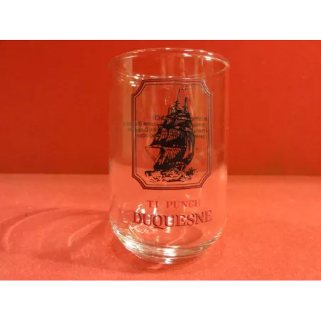 6 VERRES RHUM DUQUESNE