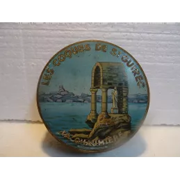 BOITE LES COQUES  DE SAINT GUIREC LA CHAUMIERE  DIAMETRE 13CM