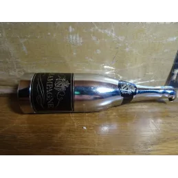 DECAPSULEUR  CHAMPAGNE  EN INOX LONGUEUR 14CM
