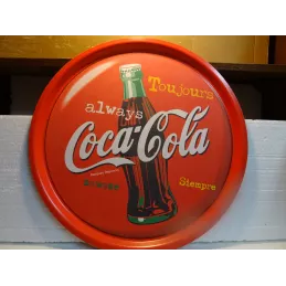 PLATEAU COCA-COLA  DIAMETRE 40CM