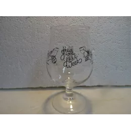 1 VERRE BRASSERIE  ARTISANALE GRENOBLE 12.50/25CL HT 14.50CM
