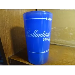 4 VERRES BALLANTINES  HT 12CM