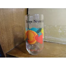 6 VERRES SIROPS NEYRET CHAVIN  25CL HT.12.60CM