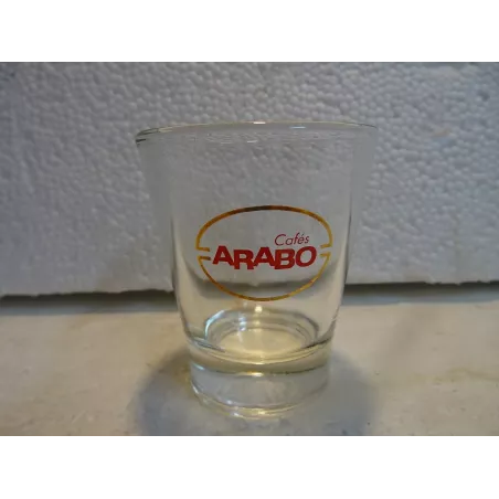 6 VERRES A CAFE  ARABO HT 7CM