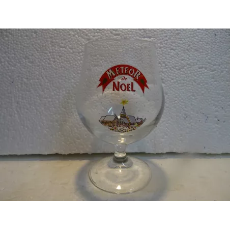 1 VERRE METEOR  NOEL 25CL HT 13.70CM