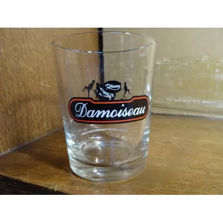 1 VERRE RHUM DAMOISEAU 15CL HT.8CM