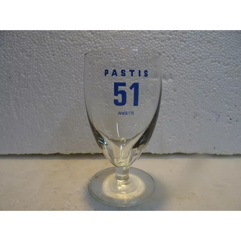 1 VERRE PASTIS 51 ANISETTE HT 11.60CM - Tigrebock