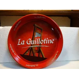 PLATEAU LA GUILLOTINE EN TOLE DIAMETRE 34CM REBORD 4.60CM