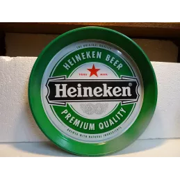 PLATEAU HEINEKEN DIAMETRE 34CM REBORD 5CM