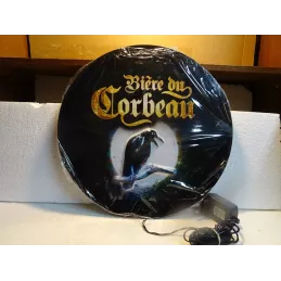 ENSEIGNE BIERE DU CORBEAU DIAMETRE 41.50CM