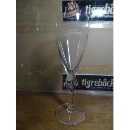 6 FLUTES CHAMPAGNE LANSON 10CL HT 18.60CM