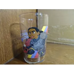 1 VERRE DISNEY  AMORA  BUZZ L'ECLAIR HT 10CM