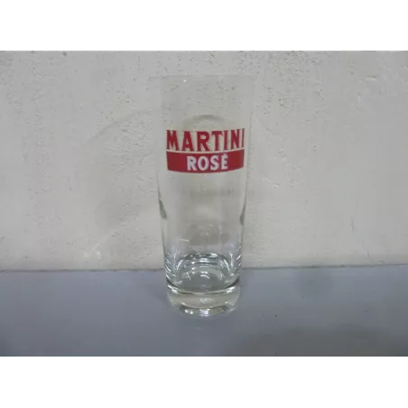 6 VERRES MARTINI ROSE 17CL HT 13.20CM