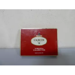 BOITE  CIGARETTES CRAVEN...