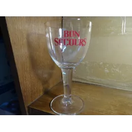 6 VERRES BON SECOURS 33CL HT 18.80CM