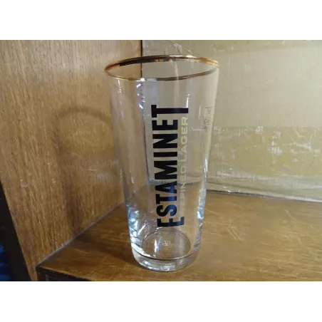 6 VERRES ESTAMINET 25CL HT  13.60CM