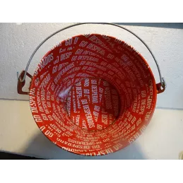SEAU DESPERADOS  HT 18.50CM DIAMETRE 20CM