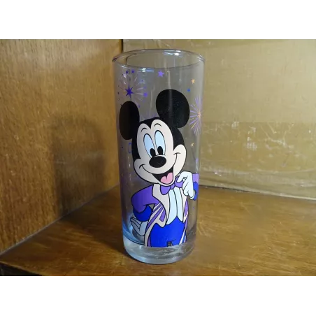 1 VERRE  MICKEY  BLEU  HT 13.50CM