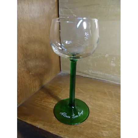 6 VERRES VIN ALSACE  LEON BEYET 12CL HT 16.20CM