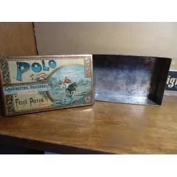 BOITE  POLO  GAUFRETTES FOURREES A LA CREME   FELIX POTIN PARIS