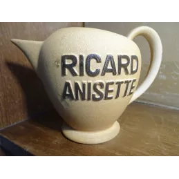 PICHET RICARD 1/2 LITRE (ECRITURE  ANISETTE EN GROS )