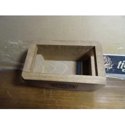 PORTE SOUS BOCK CHIMAY EN BOIS 12CM X7CM X7CM