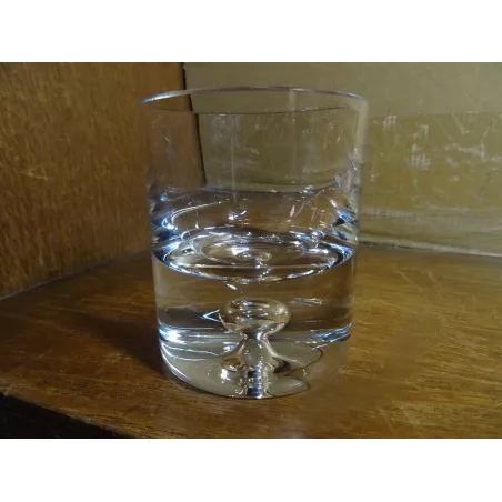 6 VERRES WHISKY 10CL  HT 7.50CM