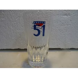 1 VERRE  PASTIS 51 MOMIE   FIER D'ETRE  MARSEILLAIS HT 8.80CM