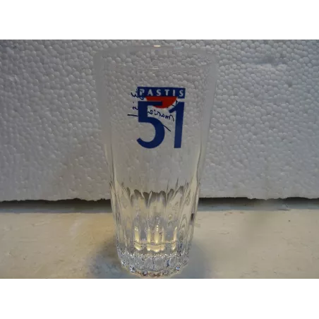 1 VERRE  PASTIS 51 MOMIE   FIER D'ETRE  MARSEILLAIS HT 8.80CM