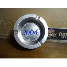 CENDRIER KRONENBOURG  1664  EN ACIER  DIAMETRE 9.50CM