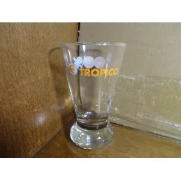 5 VERRES TROPICO  HT 13CM