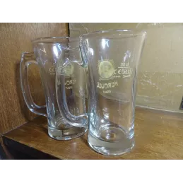 2 CHOPES  HERCULE STOUT 20CL HT.14.50CM