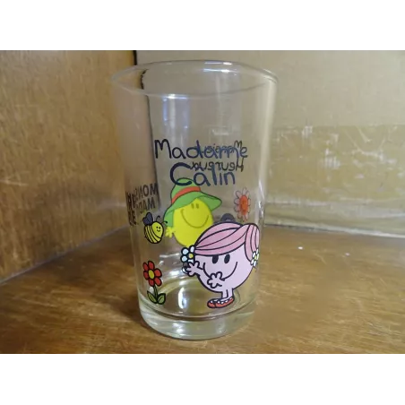 1 VERRE  A MOUTARDE  MADAME CALIN / MONSIEUR HEUREUX