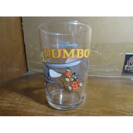 1 VERRE AMORA DUMBO HT 9.50CM DISNEY