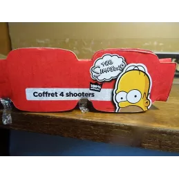 4 SHOOTERS  THE SIMPSONS  HT 6.50CM